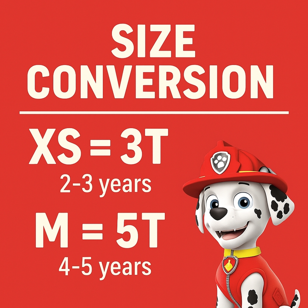 Marshall Dalmatian Paw Patrol Toddler Halloween Costume Boys / Girls Sizes 4T 5T - Picture 7 of 8